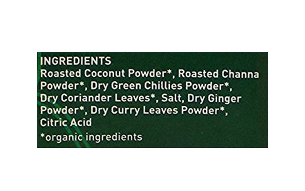 Pure & Sure Organic Chutney Powder With Coriander   Plastic Jar  150 grams